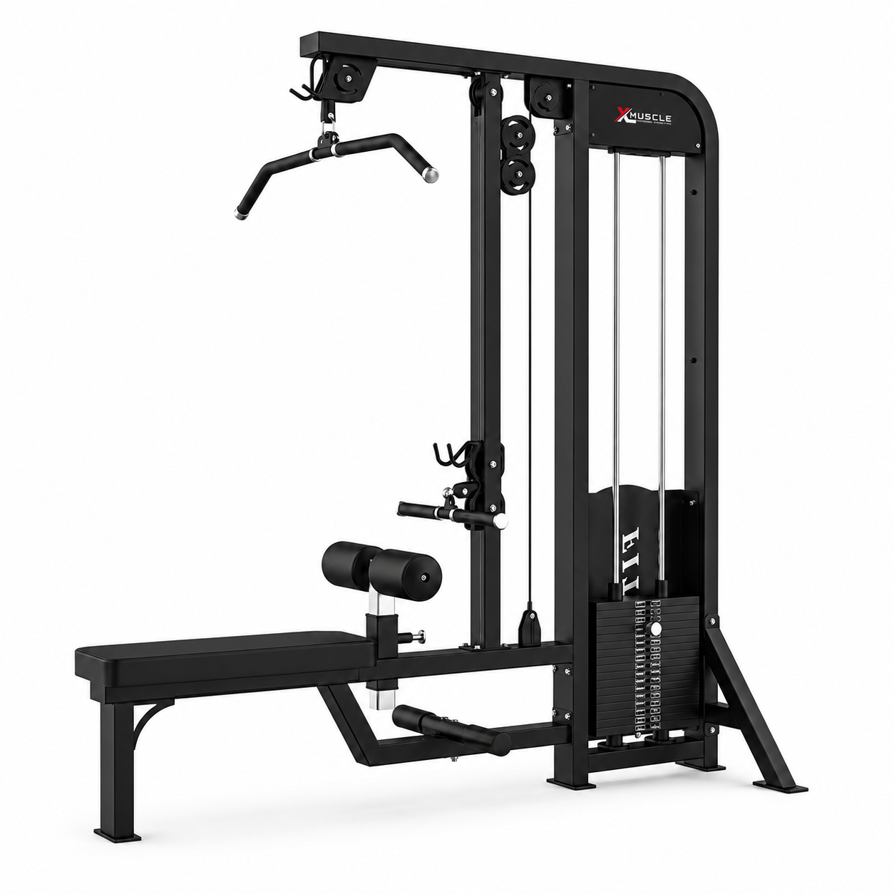 LAT PULLDOWN & PULLEY COMBO MACHINE DUAL FUNCTION Express XL002-EXP (Copia)
